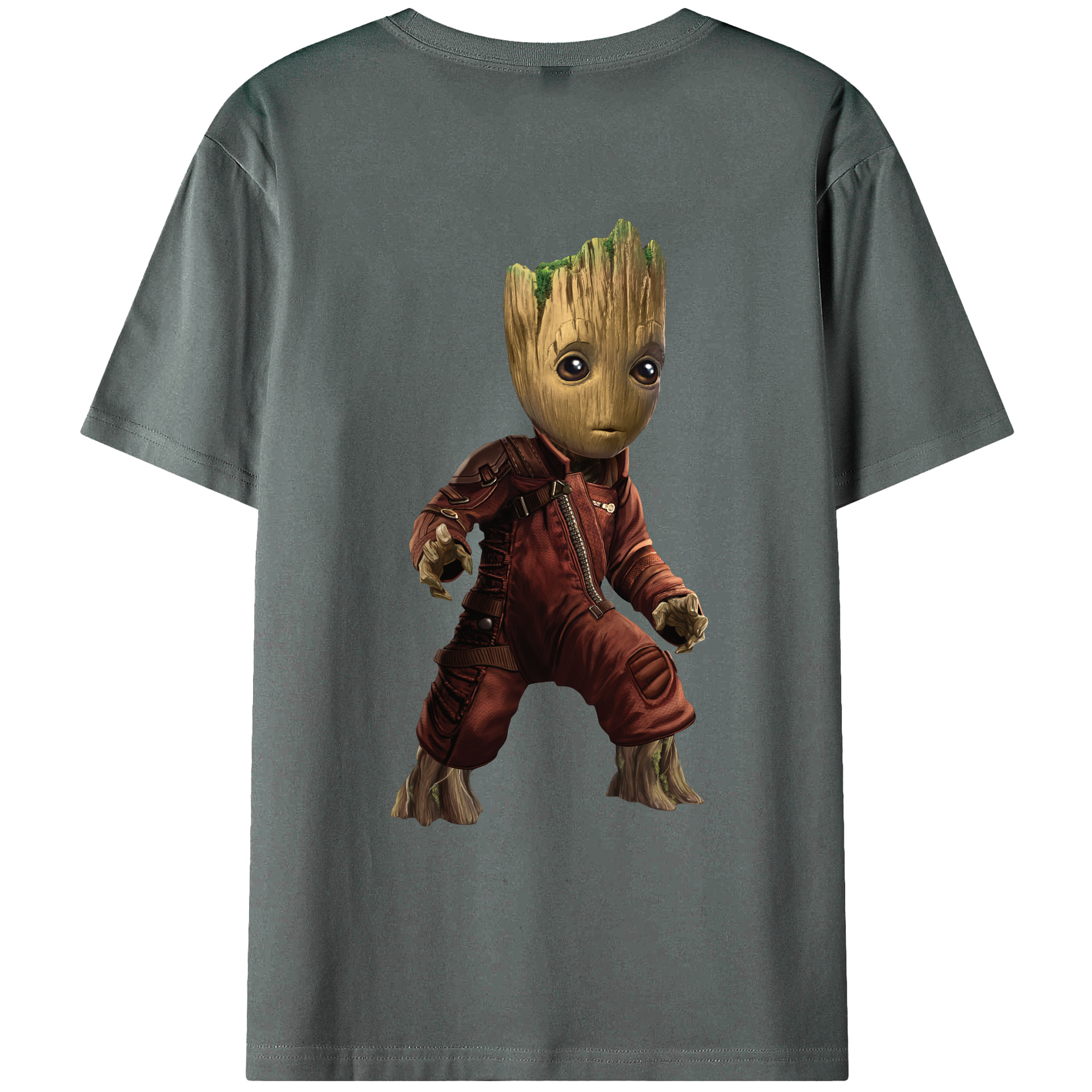 （画像用） アベンジャーズ The Avengers 綿100％ メンズ半袖Tシャツ（バックプリント） 通気性